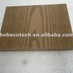 decking solido esterno del wpc riciclato 100% (pavimentazione del wpc/prodotti di svago del pannello/wpc parete del wpc)