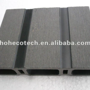 100% riciclato esterno wpc decking vuoto ( wpc pavimenti/wpc pannello murale/wpc prodotti di svago )