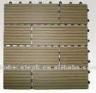 Grooved installalion fácil diy wpc telha/pisos