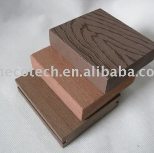 Wpc decking ao ar livre