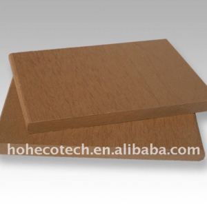 9mm spessore bordo decking di wpc legno decking composito di plastica/pavimentazione tavole