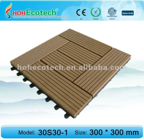 wpc decking incastro piastrelle di ceramica