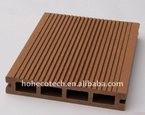 Wpc plancher/planches de terrasse extérieure imperméable à l'eau plancher de wpc plancher en bambou