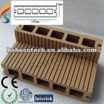 CER-Bescheinigung zusammengesetzter Bodenbelag des umweltfreundlichen WPC Deckingfußboden zusammengesetzten Decking