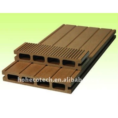 Decking composé en plastique en bois de WPC/plate-forme en bois wpc du plancher 150*25mm (CE, ROHS, ASTM, OIN 9001, OIN 14001, Intertek)