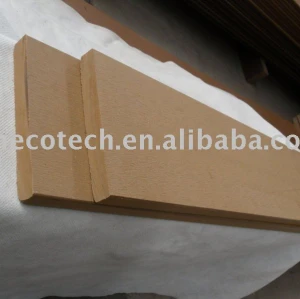 Madeira decking composto plástico/ chão