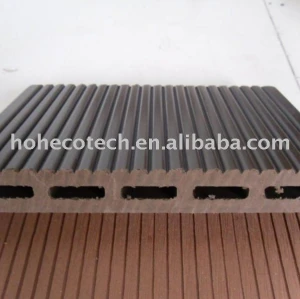 Custom - lunghezza prodotti di nuova tecnologia wpc decking esterno, diversi tipi di pavimentazione di wpc