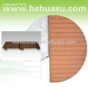 Wpc piano decking composito piano/legno composito di plastica di rivestimento della parete