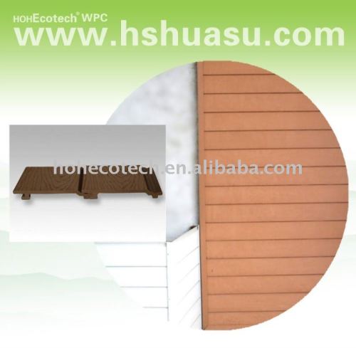 Wpc piano decking composito piano/legno composito di plastica di rivestimento della parete