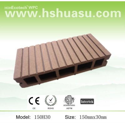 en plastique de plancher de bois plastique composite matériaux wpc