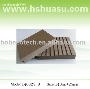 Wpc decking ao ar livre