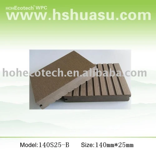 Wpc decking ao ar livre
