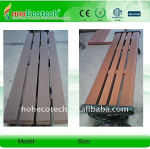 Garantia de qualidade! Natural de madeira olhar e sentir melhor capacidade de madeira/composto de bambu banco banco wpc