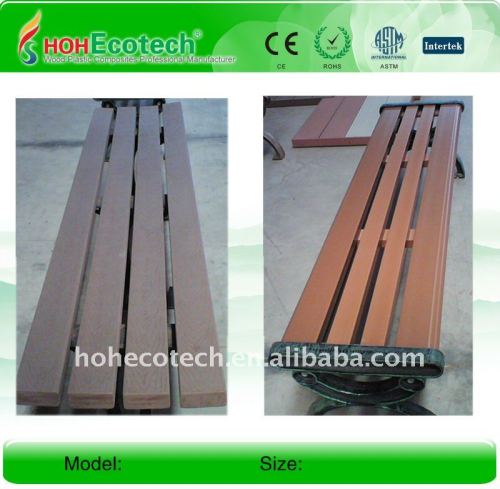 Garantia de qualidade! Natural de madeira olhar e sentir melhor capacidade de madeira/composto de bambu banco banco wpc