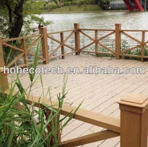 Nuevo! Material de construcción, wpc junta, decking del wpc reciclado de plástico de madera decking compuesto/suelo decking compuesto