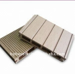 Público de construção wpc ao ar livre plástico de madeira decking composto/pisos de madeira/decks de madeira