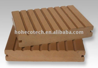 wpc wood plastic composite decking piso ao ar livre