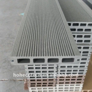 150x25mm cava di alta qualità di polietilene ad alta densità wpc decking di wpc legno decking composito di plastica piastrelle in vinile piano di calpestio