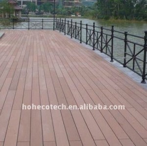 Legno decking wpc legno decking composito di plastica/pavimenti in legno/legno decking