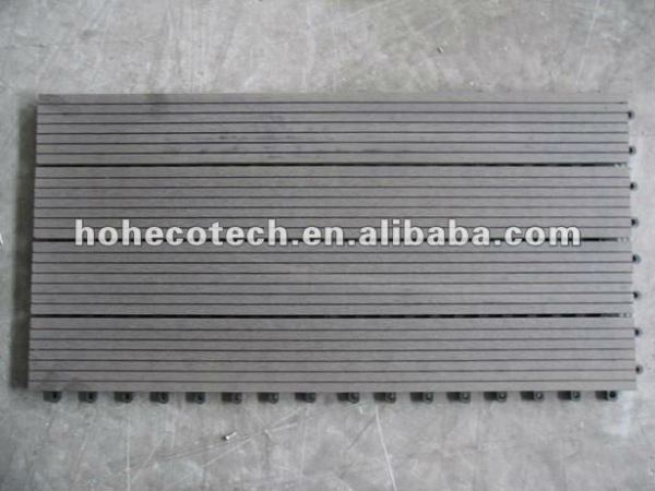 300x600mm 300x300mm wpc bloqueio telhas decking de wpc decking diy telhas