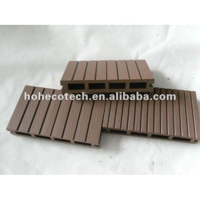 Hoh ecotech 147x23 eco - friendly wood plastic composite decking/telha de assoalho