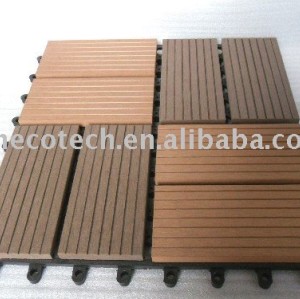 mattonelle delle mattonelle di pavimento DIY WPC/decking