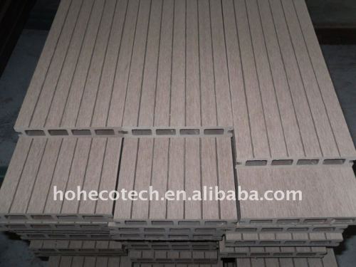 Cores para escolher o piso wpc wood plastic composite decking/pisos pisos de bambu