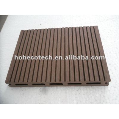 a prueba de agua plataforma wpc hueco para jardinería al aire libre