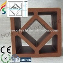 Wood plastic composite esgrima post