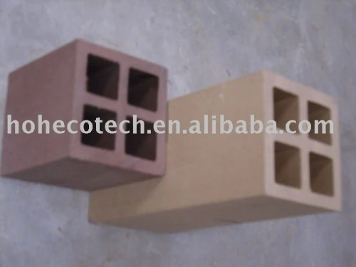 Scherma post wpc, legno di plastica per esterni