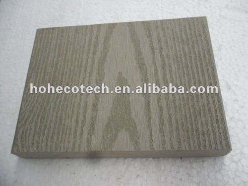 decking plein de wpc en bois du grain 140S20/decking en bois/plate-forme composée en plastique en bois