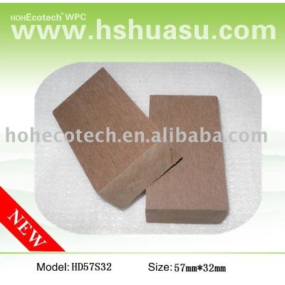 Top qualidade placa de revestimento wpc, cobre brown