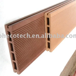 Madeira decking composto plástico/ chão