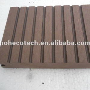 100% reciclado exterior wpc pisos sólidos ( decking de wpc/ painel de parede wpc/ wpc produtos de lazer )