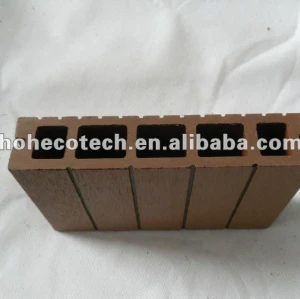 Interno/revestimento externo ecofriendly ao ar livre de wpc decking composto/pisos