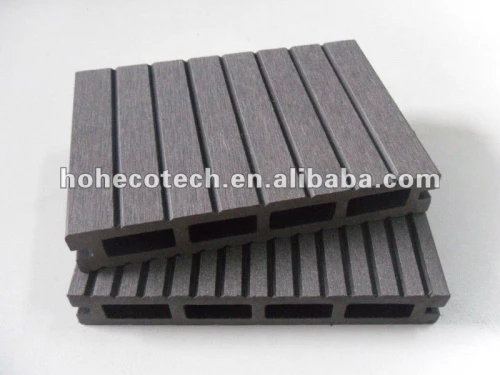 Crepa durevole e resistente rot, anti - uv cava decking di wpc