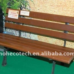 Al aire libre de ocio sillas/banco wpc banco de banco de madera ( ce, rohs, astm, iso9001, iso14001, intertek )