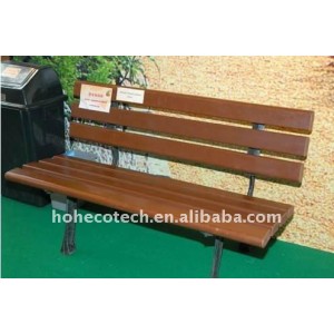 Al aire libre de ocio sillas/banco wpc banco de banco de madera ( ce, rohs, astm, iso9001, iso14001, intertek )