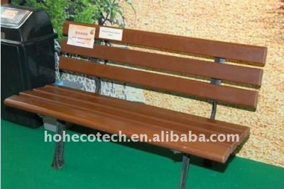 Chaises extérieures de loisirs/banc en bois de banc wpc de banc (CE, ROHS, ASTM, ISO9001, ISO14001, Intertek)