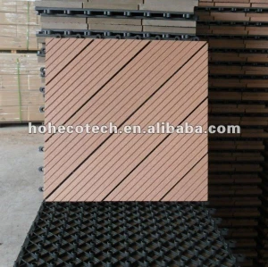 disegno del pozzo 300x300mm incastro wpc decking di wpc piastrelle decking diy piastrelle di ceramica