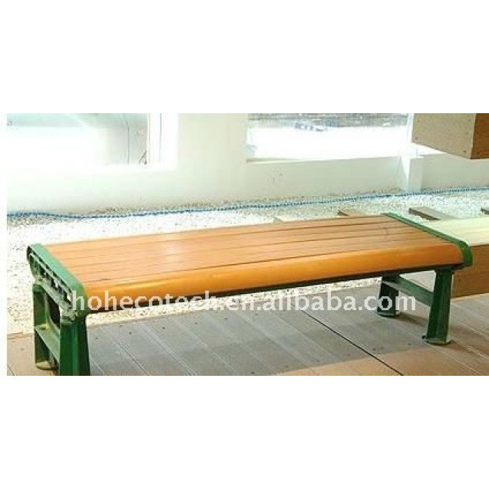 La garantía de calidad de madera compuesto de plástico banco wpc banco/sillas