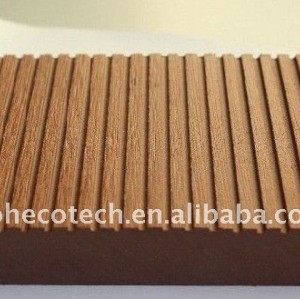 Solido wpc pavimenti in legno decking composito di plastica/decking pavimentazione