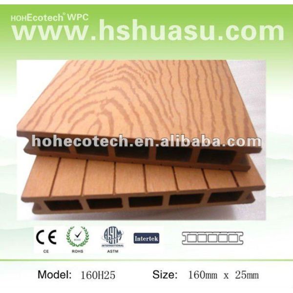 wpc zusammengesetzter ausgeführter Bauholzbodenbelag/Fußboden WPC Decking