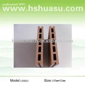 Wpc decking esterno ( iso9001, iso14001, rohs, ce )