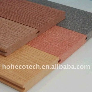 7 colori a chosoe decking di wpc piastrelle di legno composito di plastica pavimentazione