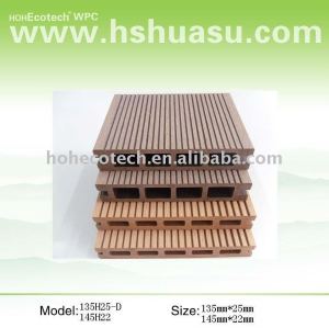 Wpc decking esterno(iso9001,iso14001, rohs, ce)