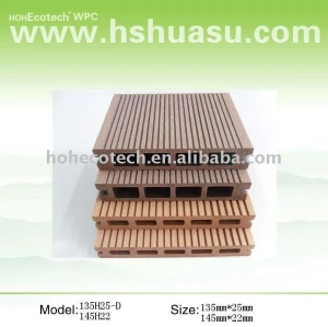 Wpc decking ao ar livre(iso9001,iso14001, rohs, ce)