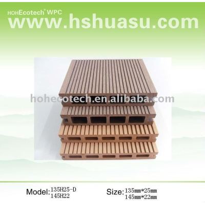Wpc outdoor decking(iso9001,iso14001, rohs, ce)
