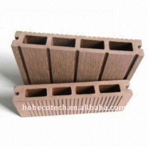 Decking composé en plastique en bois extérieur de garantie de qualité de /flooring de plancher de décoration (CE, ROHS, ASTM)/decking plastique de plancher