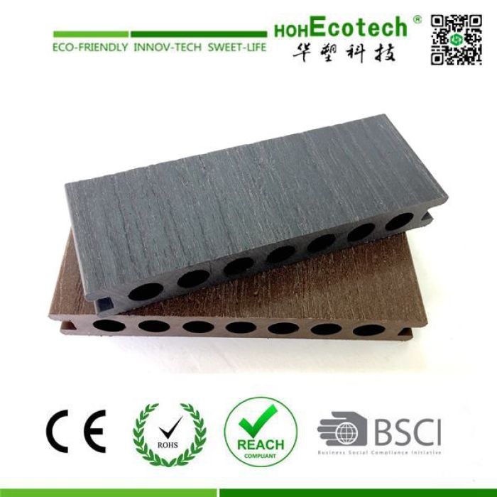 145mm hollow easy composite co-extrusion decking